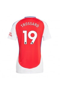 Arsenal Leandro Trossard #19 Voetbaltruitje Thuis tenue Dames 2024-25 Korte Mouw